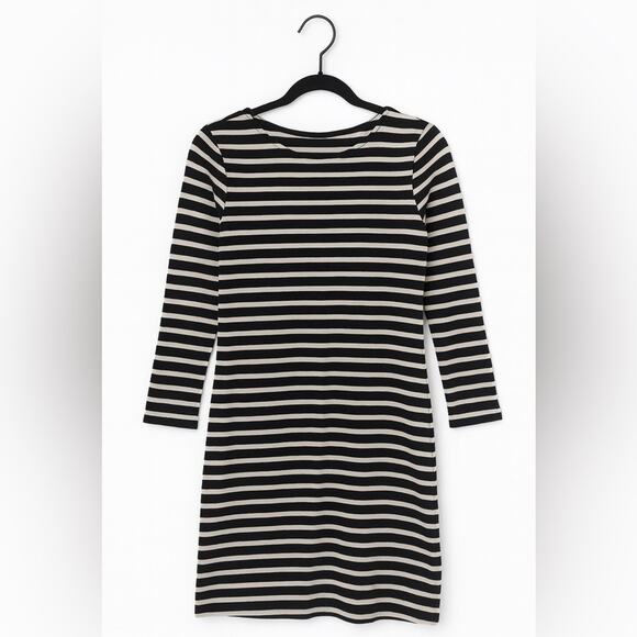 French Connection Striped Knit Dress – Size 10 - Picture 1 of 3